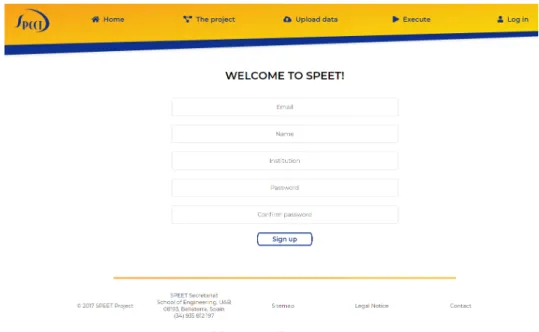 Figure 9. New user Registration page.