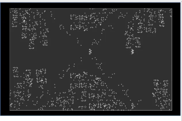 Fig. 5. Conway's Game of Life. Screen shot taken from the pattern generated with Golly  for mac OS X v2.5.