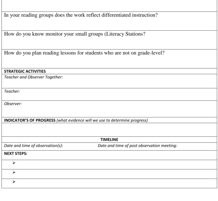 Figure 3- Post Conference Form 