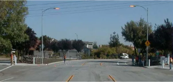 Figure 4 In-Pavement Warning Lights System in San Jose, CA (13). 
