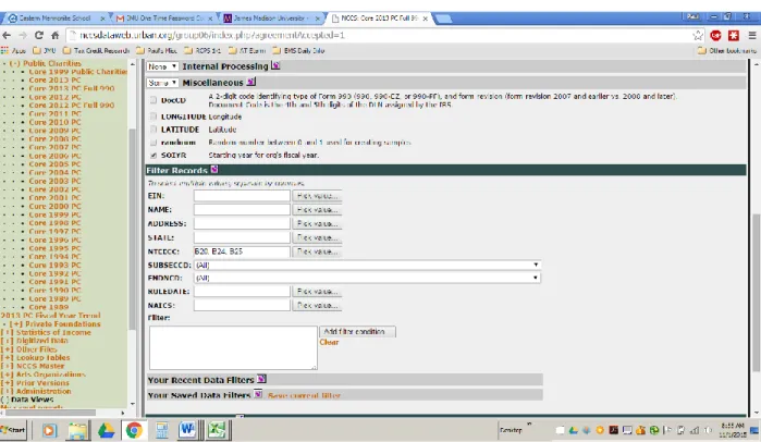 Figure 7: Form 990—Miscellaneous    