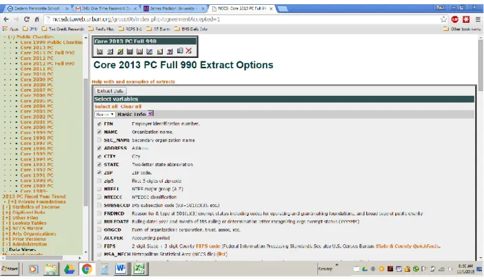 Figure 3: Form 990—Basic Info 