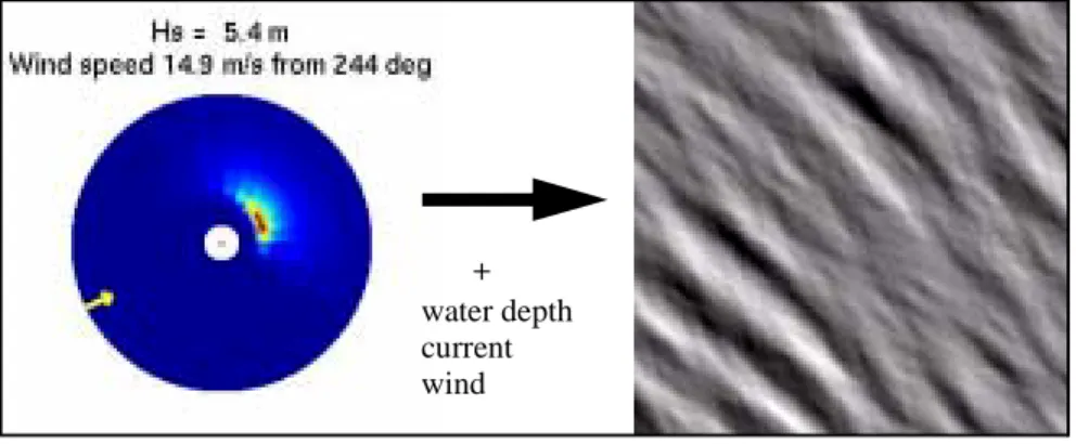 Fig. 1. From directional spectra to wave kinematics