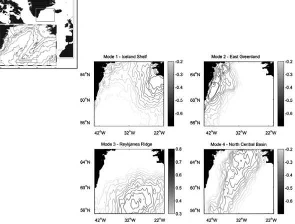 Fig. 9. Use of multivariate statistical analysis and satellite ocean color data to deﬁne biogeographic zones