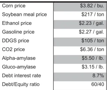 Table 2.2 Key Prices and Economic Assumptions  