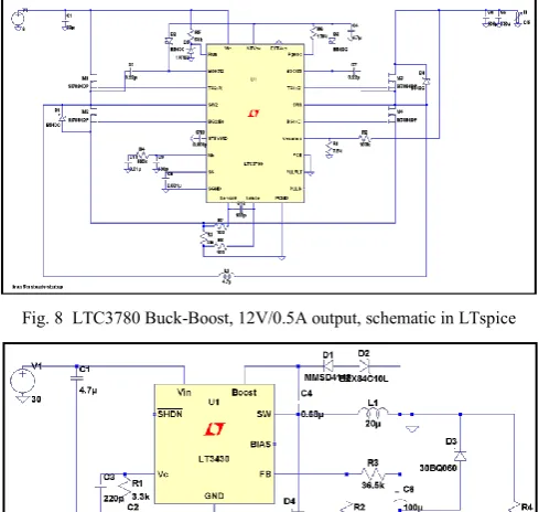 Fig. 7  Four-switch buck-boost converter using LTC3780 [4] 
