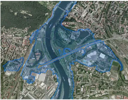 Figure 4.3: Orthophoto: example from Decin 