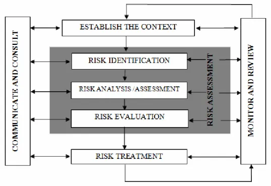 Figure 2.1 Risk Management Process-Overview [20] 