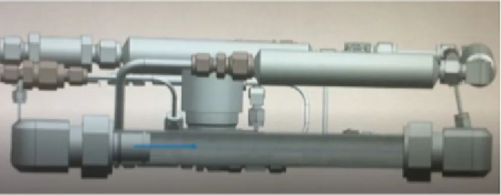 Figure 3.4. Piston head starting location. 