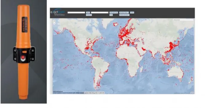 Figure 2.   AIS Identifier and Satellite-Based AIS Coverage 35