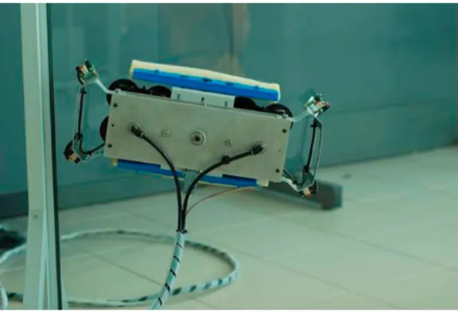 Fig. 1. Developed robot 