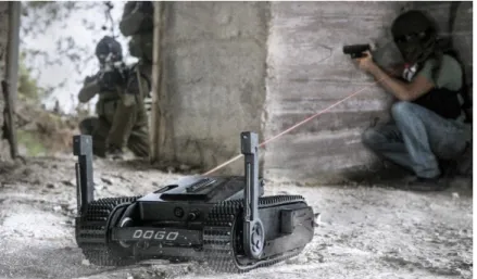 Figure 2.5 DOGO Tactical combat robot 