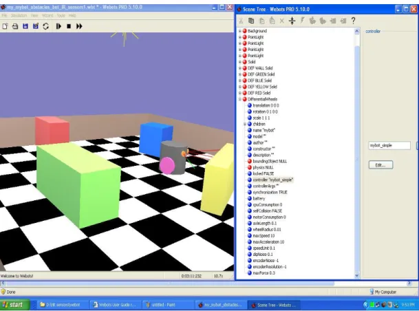 Figure 4.5: My Bot avoiding Fourth Obstacle (Yellow) 
