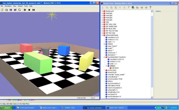 Figure 4.6: My Bot being Bounded and locked in its Final Position, preventing its  further motion
