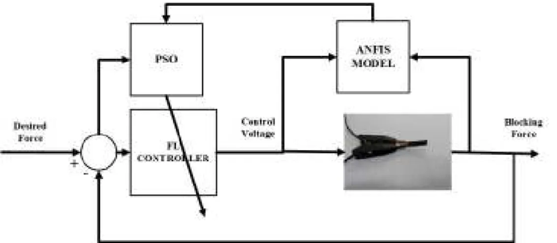 Figure 5.  The proposed PSO membership function tuning method. 