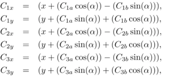 Fig. 8: Definition of the angles used to solve the inverse kinematics
