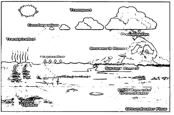 Figure 2.1: Hydrologic cycle 