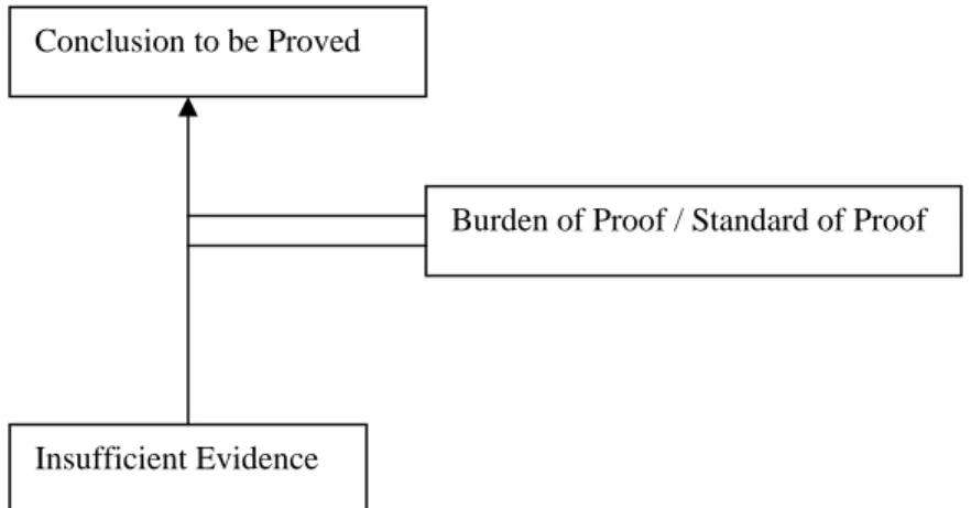 Figure 3: Failure to Meet Requirements Burden of Proof and Standard of Proof 