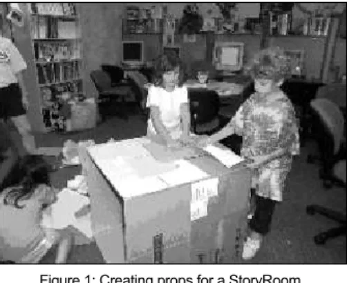 Figure 1: Creating props for a StoryRoom.