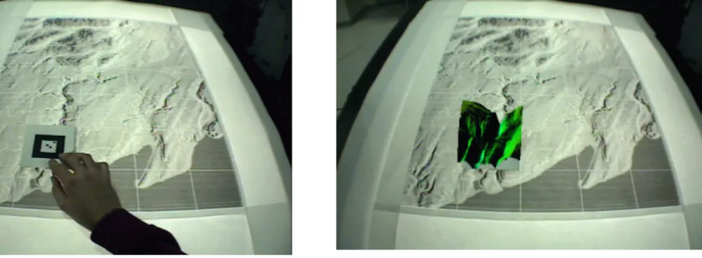 Fig 12: Updated VRML Mode  Fig 13: User Getting Close to Terrain Model 