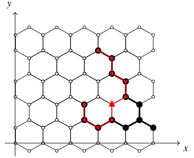 Fig. 4. Extended graph R∗ after the drone has joined the game.