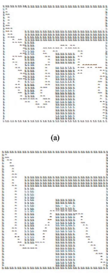 Table  I.  The additional number of iterations and the optimal path  found  ACO with obstacles 