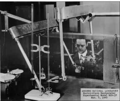 Figure 2.1: Master-Slave Mechanism for handling nuclear materials [15]