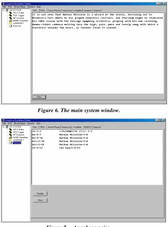 Figure 6. The main system window. 