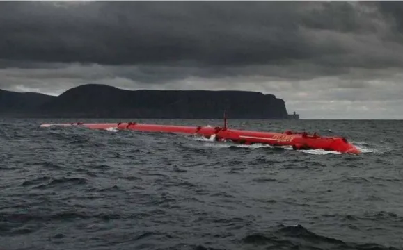 Figure 2-9: Pelamis Wave Power [41] 