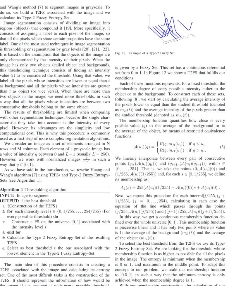 Fig. 12. Example of a Type-2 Fuzzy Set.