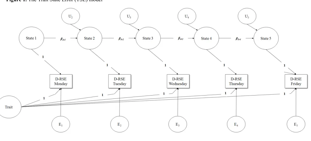 Figure 1. The Trait State Error (TSE) model
