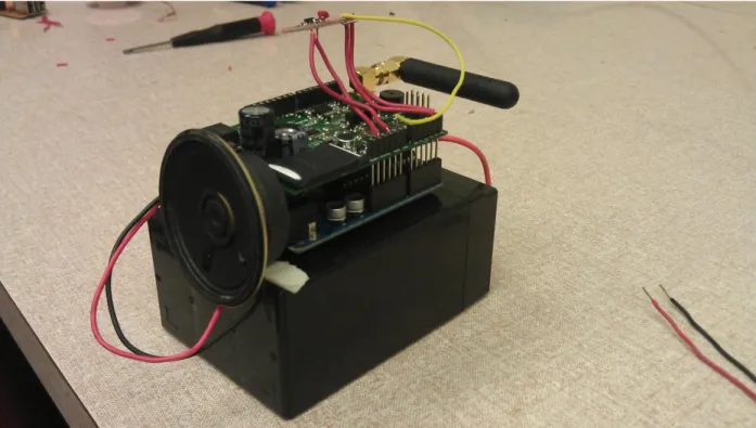 Figure 7 - The final Product sans LED Strip 