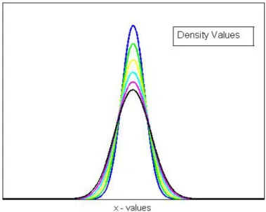 Figure 2.4. Evolution of the density with recentering at each step.