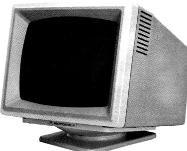 FIGURE 2-1. Typical Display Unit with Tilt/Swivel Mechanism 