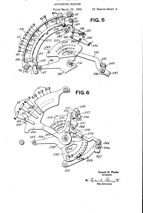 FIG.6 Everett H. Placke Inventor 