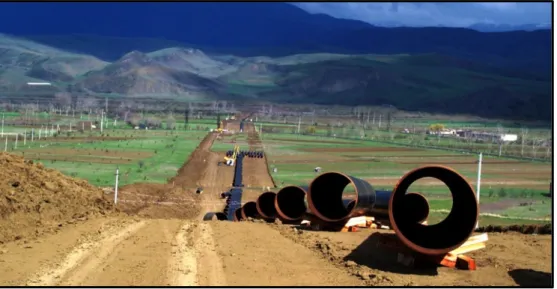 Figure 1.10  – Pipeline Bending (Georgia) 