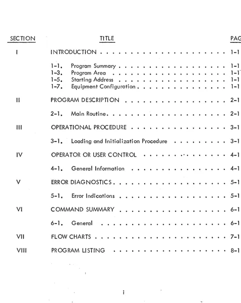 TABLE ()F CONTENTS 