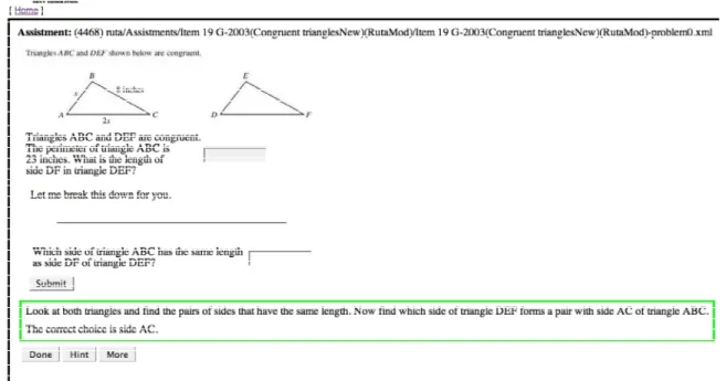 Figure 1: ASSISTment System