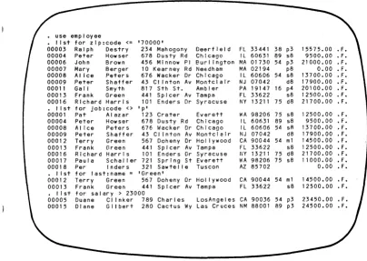 Table 6-4 Logical Operators 