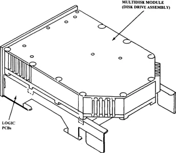 Figure 1-2 Multidisk Module (Disk Drive Assembly) 