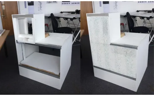Figure 4, Technical drawing for dry fixing of recycled glass panels. Design by Ian Standen 