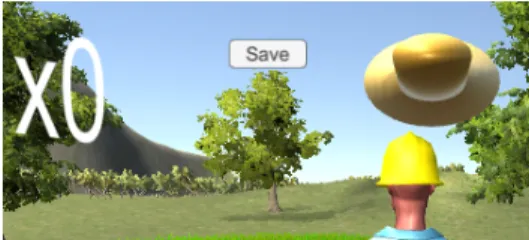 Figure 3.9: Counting the number of objects avatar met so far