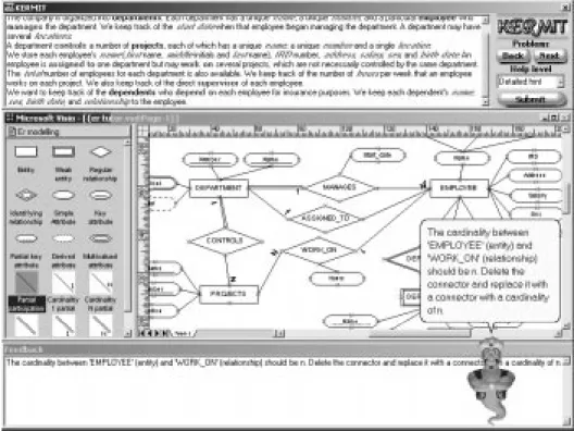 Fig. 2. User interface of KERMIT