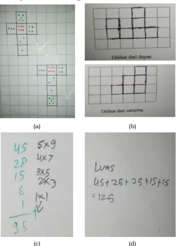 Figure 1. Subject 1's Answer to the Problem of Spatial  Reasoning Ability 