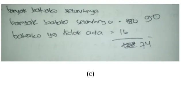 Figure 5. Subject 3's Answer to the Problem of Spatial  Reasoning Abilities 