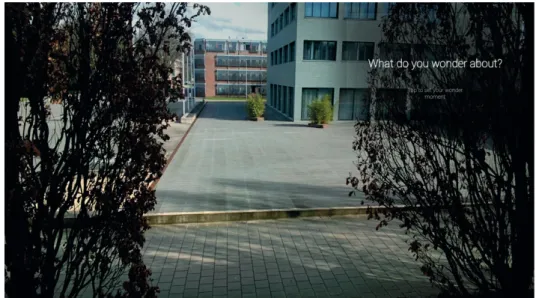 Figure 5: Learners' perspective from the Google Glass. 