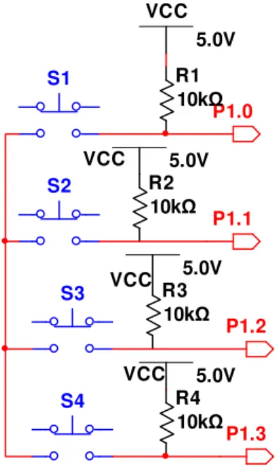 Figure 3 Circuit Implementation of Mode Select Switches  3.3 Implementation of Feedback or Voltage monitor circuit 