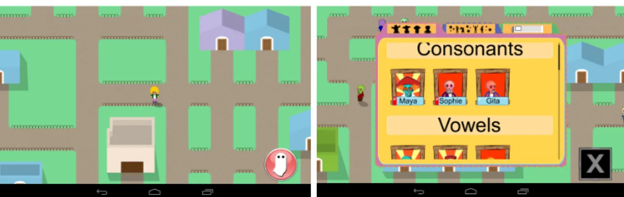 Figure 2 – Navigation and ‘Ghostbook’ Design
