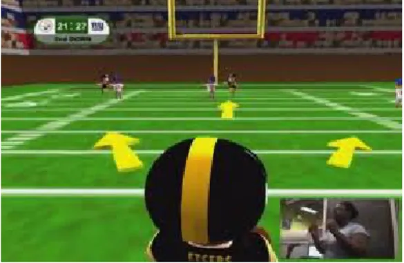 Figure 16: Training how to playing football in kinect