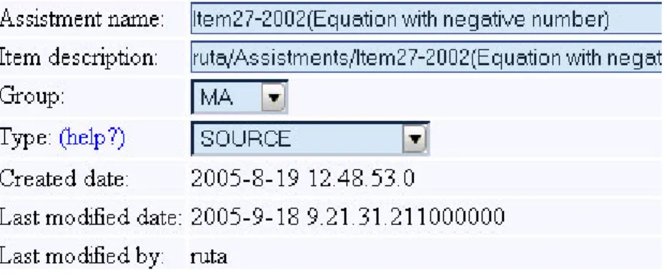 Figure  13  Metadata  tagging  screen